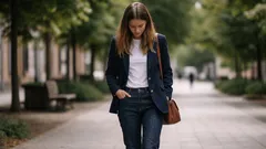 Vad psykologin säger om människor som ständigt går med sänkt huvud och tittar ner på marken